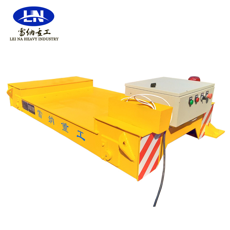 拖纜供電電動平板車產品細節(jié)展示